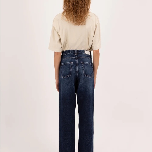 ICON Denim DIDY - WOMEN'S STRAIGHT LEG JEANS deep blue new nvr worn sz 31! - Picture 2 of 2